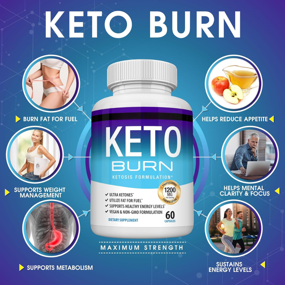 Keto Burn Pills – Advanced Ketosis Weight Loss Support