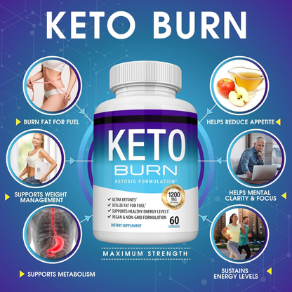 Keto Burn Pills – Advanced Ketosis Weight Loss Support