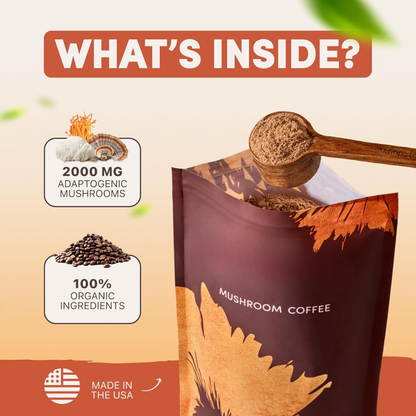 Mushroom Coffee – Daily Energy & Wellness Blend