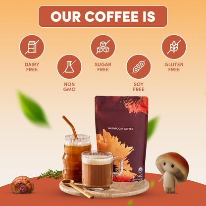 Mushroom Coffee – Daily Energy & Wellness Blend