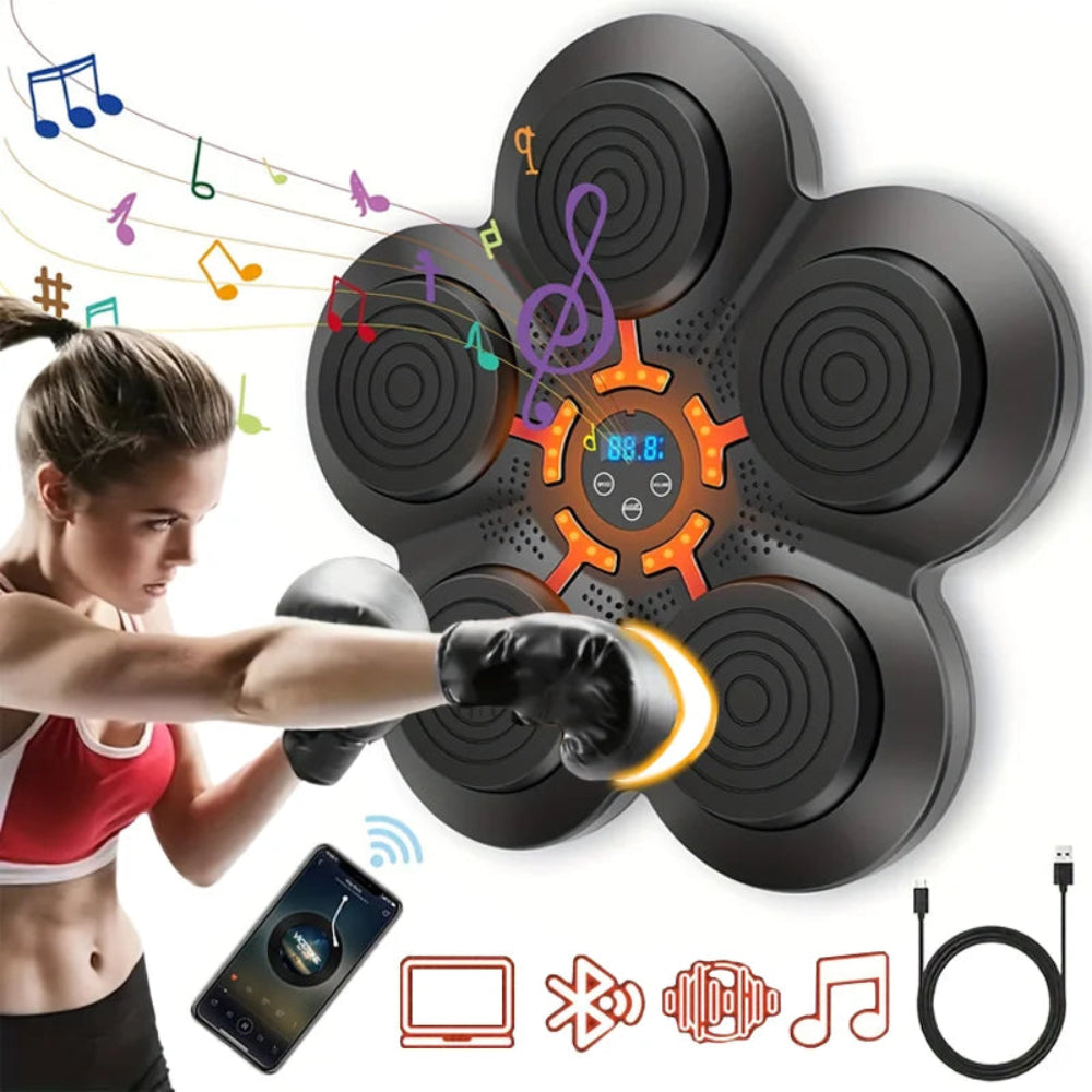 Intelligent Music Boxing Target Electronic Boxing Machine Children'S Boxing Training Equipment Home Fighting Boxing Wall Target
