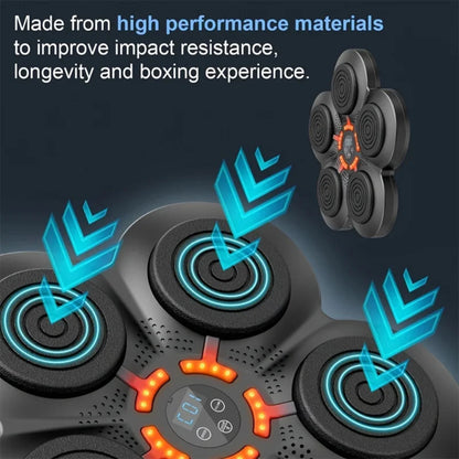 Intelligent Music Boxing Target Electronic Boxing Machine Children'S Boxing Training Equipment Home Fighting Boxing Wall Target